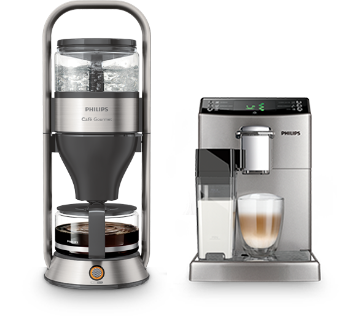 Machines à café filtre Philips et machines espresso super automatiques Philips
