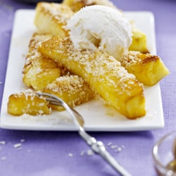 Ananas au miel et à la noix de coco - Recette dessert | Philips