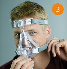 Etape 3 guide vidéo de réglage du masque Amara