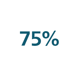 Icône 75 %