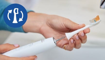 Remplacez votre t&ecirc;te  de brosse tous les  3 mois, conform&eacute;ment  aux recommandations  des professionnels de la  sant&eacute; bucco-dentaire.