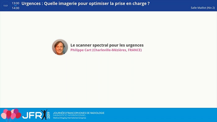 L'imagerie spectrale pour optimiser la prise en charge aux urgences