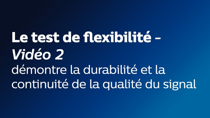 Le test de flexibilité video 2