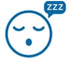 'Icone somnolence lors d'activités de routine en cas d'apnée du sommeil