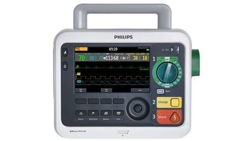 Efficia DFM100 defibrillator/monitor