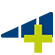 un logo bleu et jaune