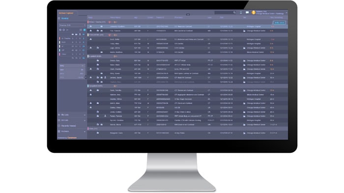 Écran d’interface Workflow Orchestrator sur un moniteur