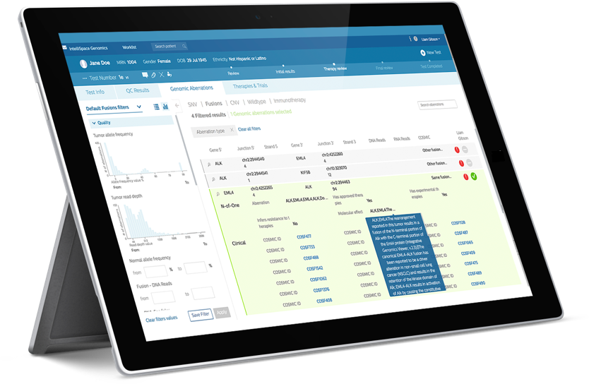 Interface de la plate-forme