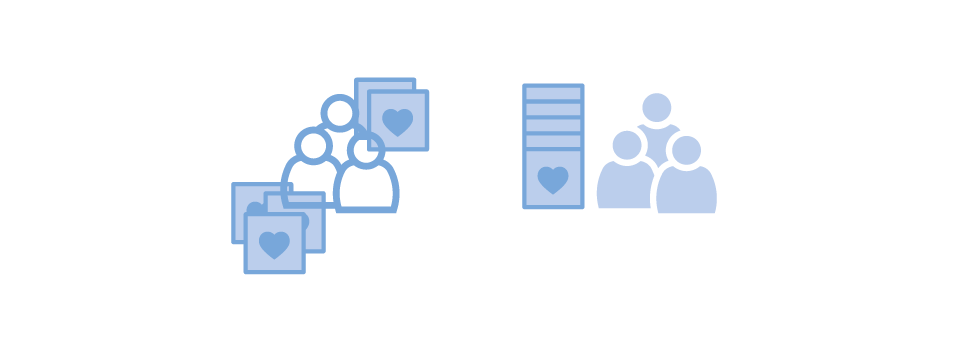 quelques icônes avec du texte