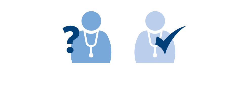 un gros plan d'un médecin