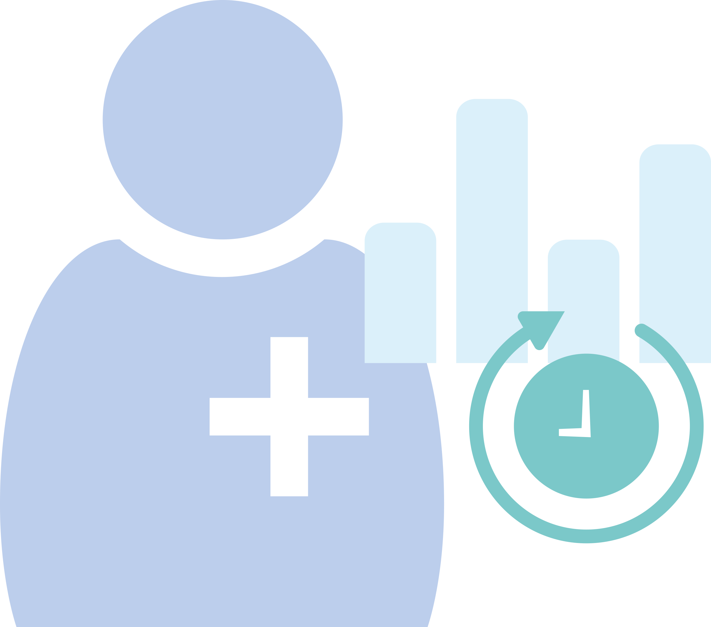 une personne avec une croix et une horloge