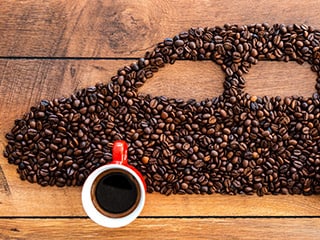 Le café peut faire rouler une voiture