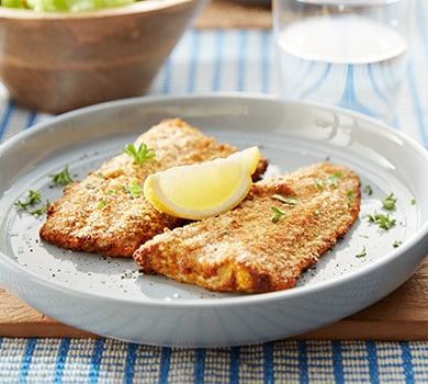 Filets de poisson panés dans l'Airfryer