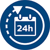 Fonction de programmation sur 24 h