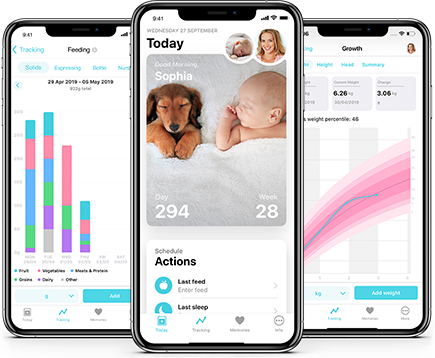 Découvrez l'application Bébé +