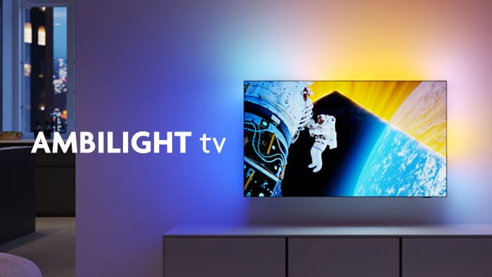 Téléviseur Ambilight : découvrez la gamme 4K Smart TV