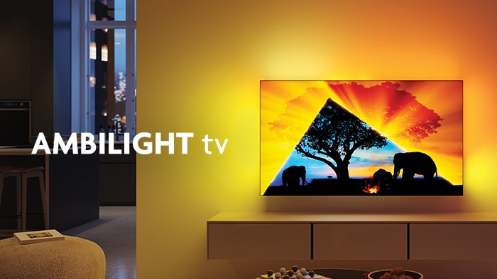 Téléviseur Ambilight : découvrez la gamme 4K Smart TV