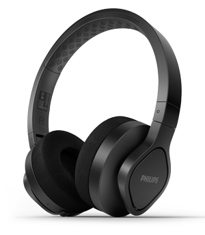 Philips A4216 on-ear wireless sports headphones