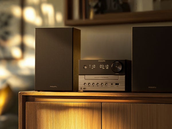 Écoutez toute votre musique avec la microchaîne Philips.