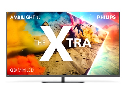 Téléviseur 4K Ambilight Philips The Xtra MLED950