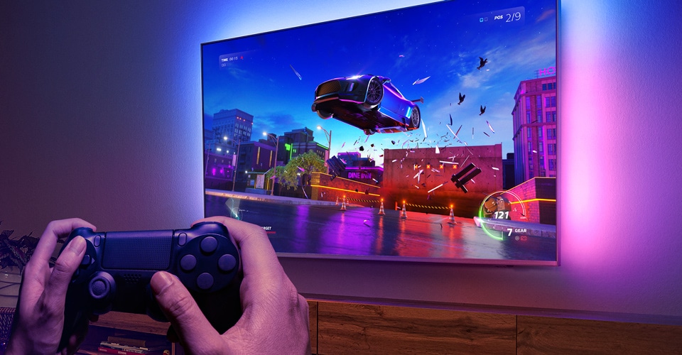 Fonctionnalité de Jeu Améliorée de la TV Connectée Philips
