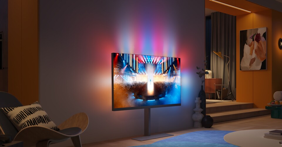 Design Élégant et Fonctionnel de la TV Connectée