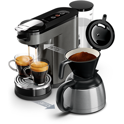Machines à café avec verseuse isotherme