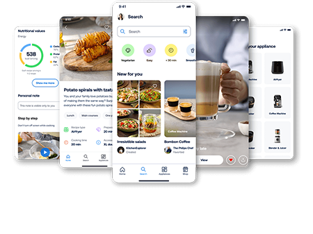 Écrans de l'application HomeID