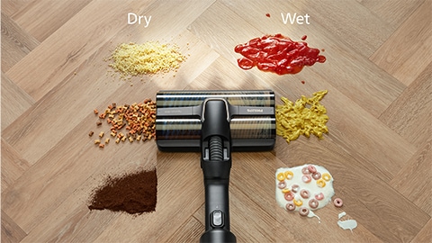 Philips AquaTrio sans fil Vacuum & Wash série 9000 : nettoie les saletés sèches et humides