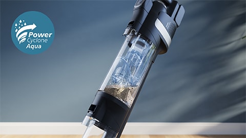 PowerCyclone Aqua, pour un nettoyage toujours réalisé à l'eau propre