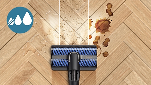 Le Philips AquaTrio sans fil Vacuum & Wash série 9000 offre 3 modes de nettoyage