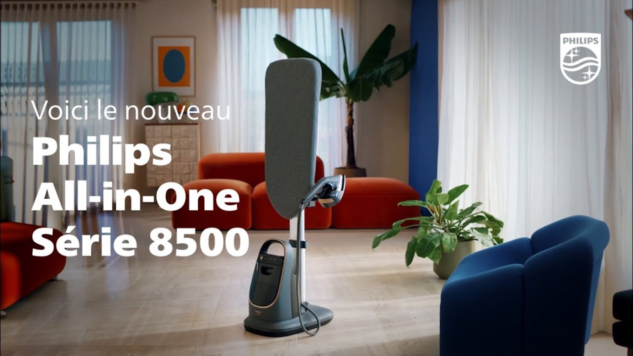 L'appareil tout en un Philips série 8500 en action