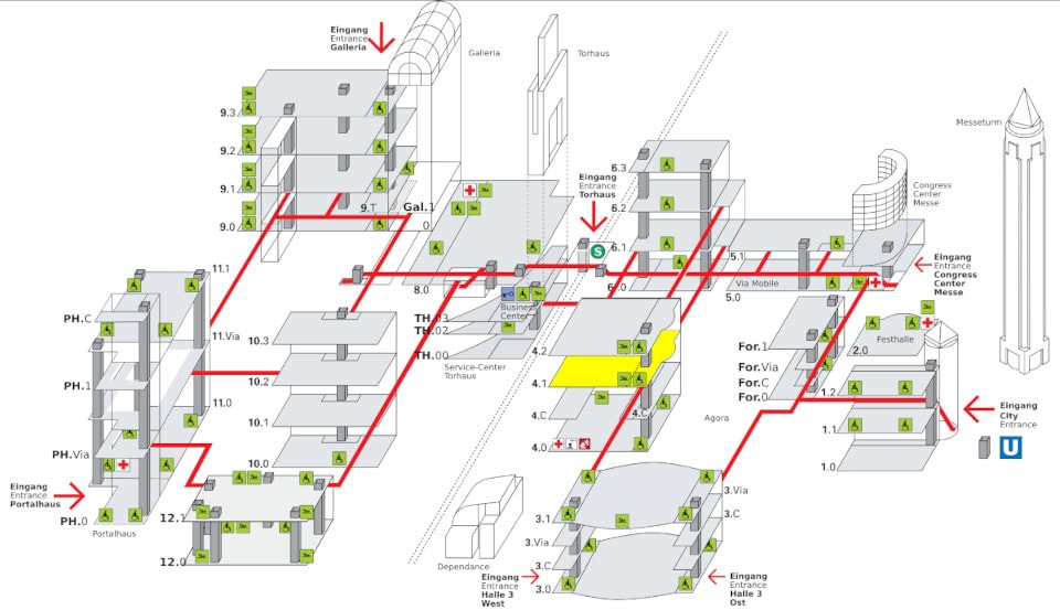 Parc des expositions mobilité