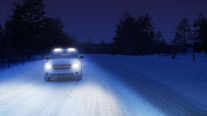 Éclairages de conduite LED