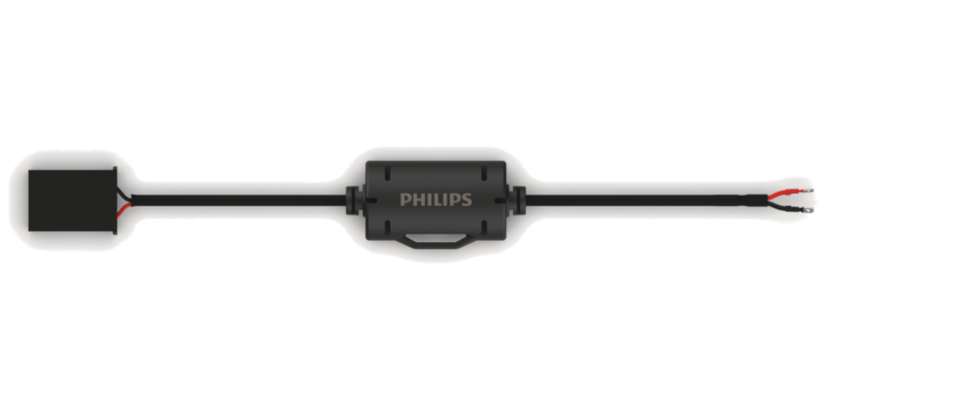 2 adaptateurs CANbus Philips anti-erreur pour LED H7 - Équipement auto