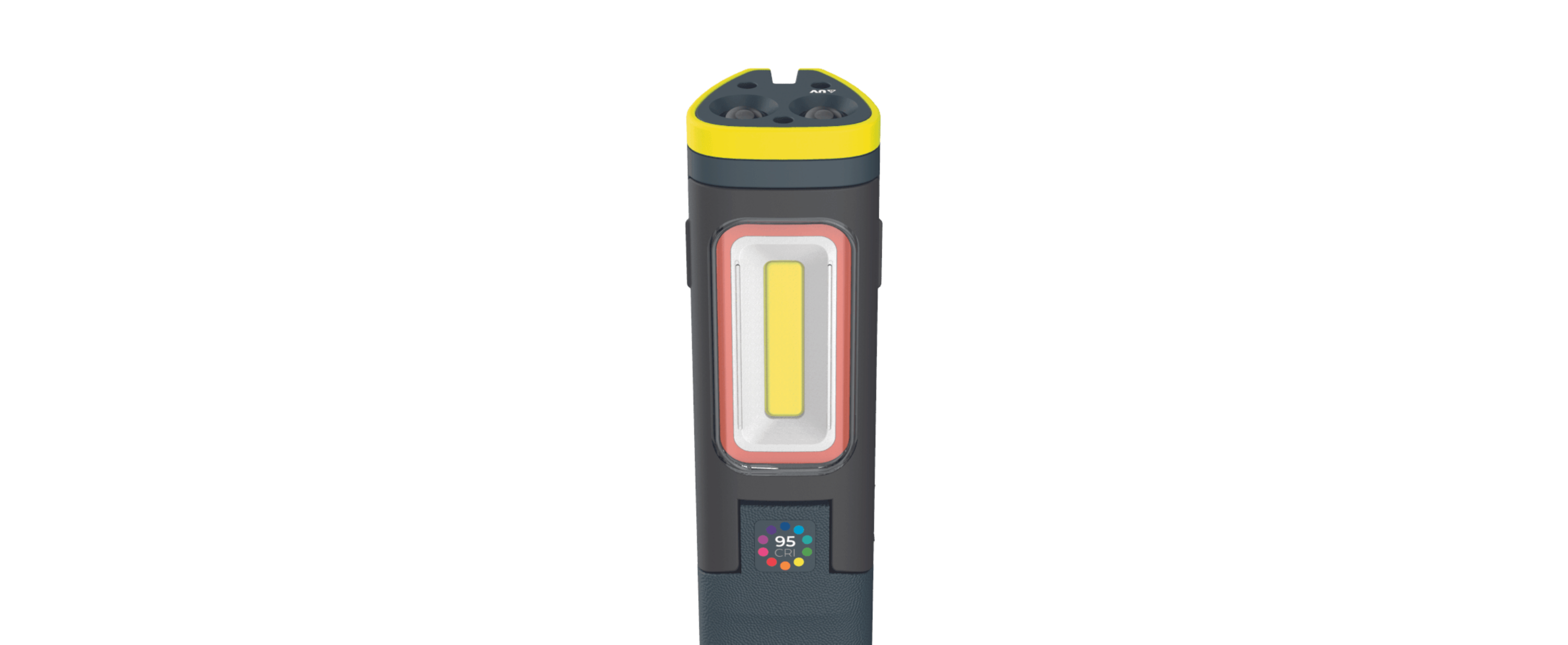 Baladeuse LED rechargeable double COB - Vision à 180°