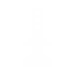 icône led noire