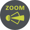 Icône Zoom intelligent