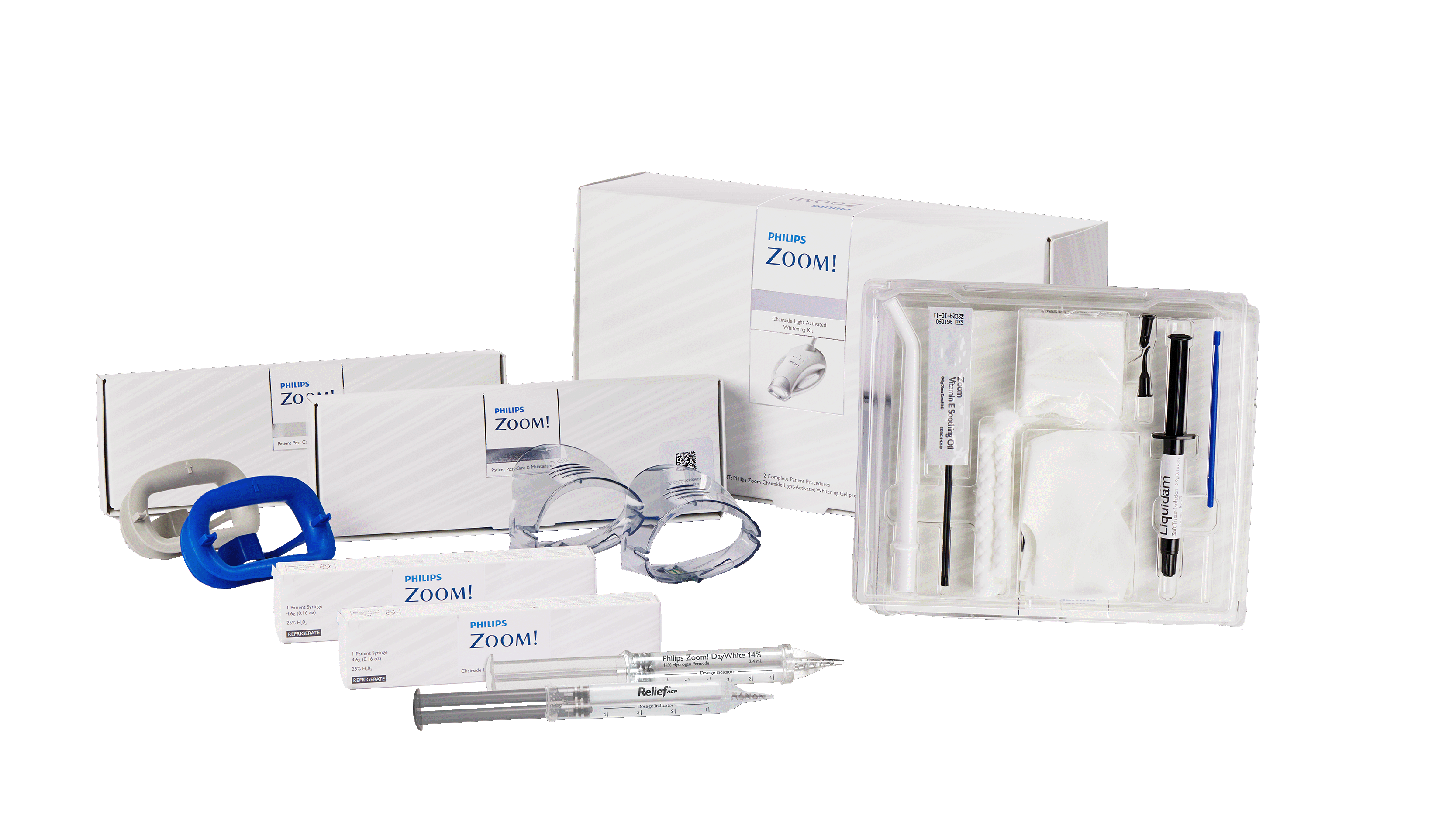 Contenu du kit Philips Zoom! WhiteSpeed