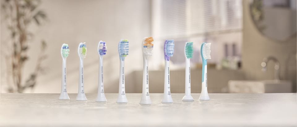 Gamme de têtes de brosse