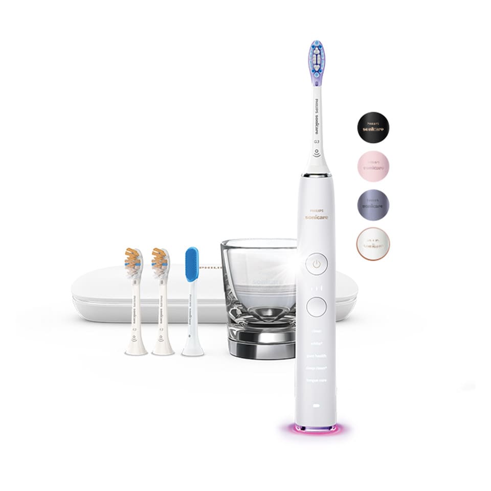 Brosse à dents électrique Philips Sonicare DiamondClean Smart avec ses accessoires