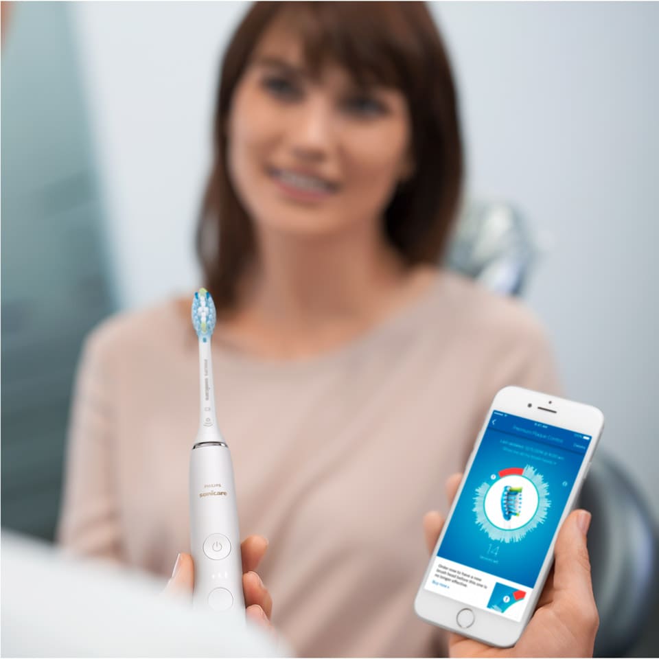 Présentation de DiamondClean à un patient