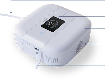 Philips Dreamstation BiPAP Pro avec humidificateur chauffant - SOLUTIONS  D'APNÉE DU SOMMEIL