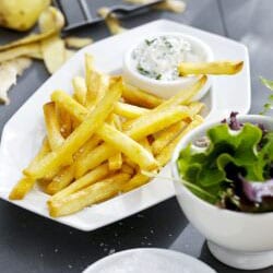 Frites avec sauce au yaourt - Idée repas | Philips