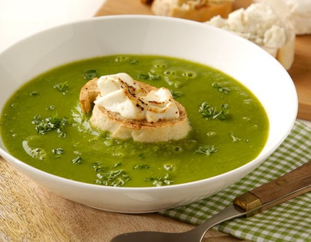 Soupe Aux Petits Pois Avec Crostini De Fromage De Chèvre | Philips