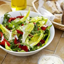 Salade verte avec poivron grillé - Recette entrée | Philips