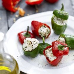 Mini poivrons et fromage de chèvre - Recette entrée | Philips