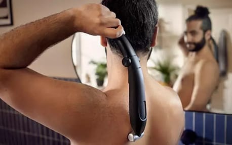 How to shave your back