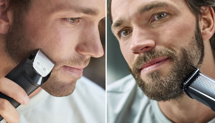 Beardtrimmer series 7000 Tondeuse barbe avec système d'aspiration BT7520/15