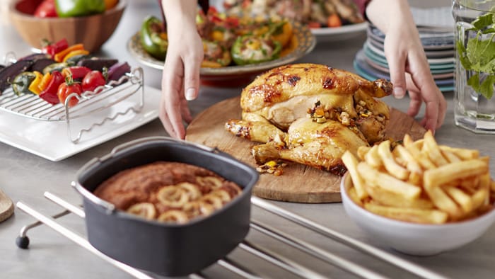 Ensemble de moules à gâteau de cuisson pour friteuse à air, accessoires pour  toutes les friteuses